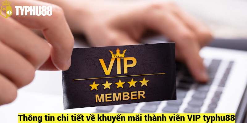 Thông tin chi tiết về khuyến mãi thành viên VIP typhu88